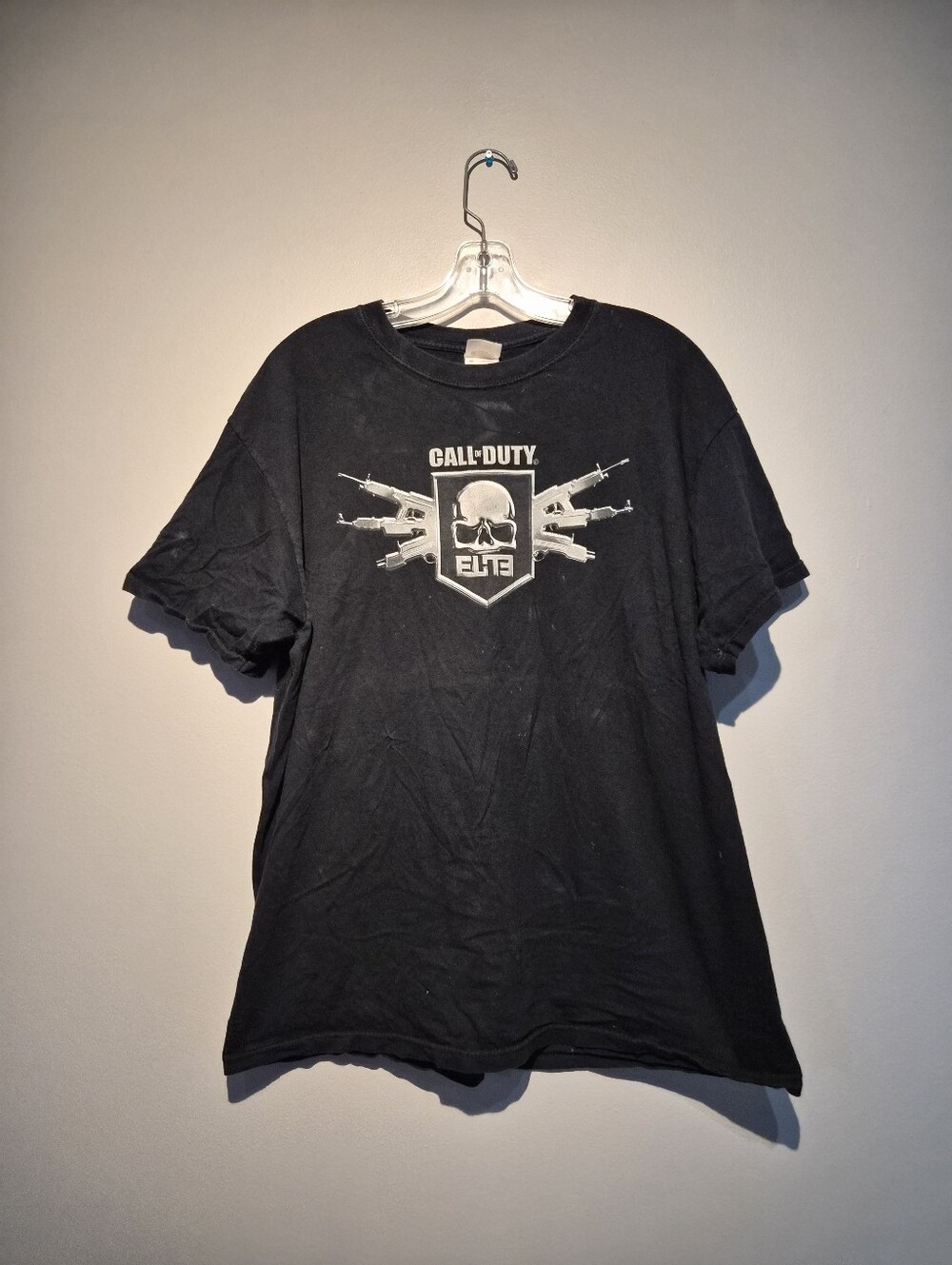 Vintage Call Of Duty MW3 Black Graphic T-Shirt | Size XL